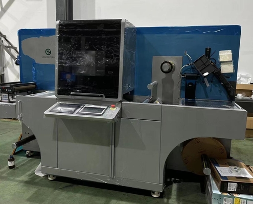 Roll To Roll Foil Stamping And Varnishing Machine Digital Label Enhancement Printer