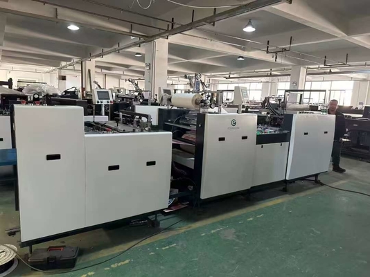 Anti Static PET PVC Thermal Film Flute Laminating Machine