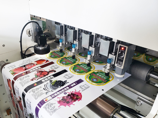 High Speed High Productivity VD3350 Digital Label Die Cutter With Slitting And Rewinding
