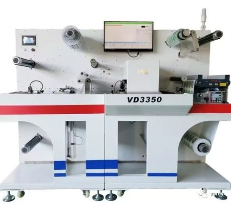Roll-to-Roll Digital Label Cutting Machine With Laminating Option 27 M/min Speed