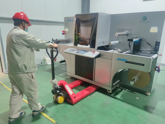 Digital Label Printing Machine Roll To Roll Foil Stamping And Varnishing