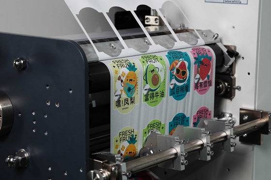 320mm Width Digital Roll To Roll Label Die-Cutter Machine