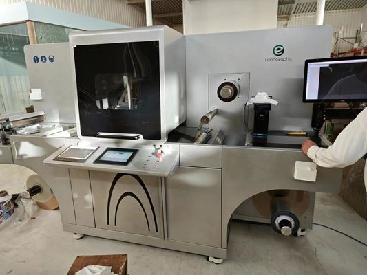 EcooSpark Digital Label Printing Machine with High Resolution 1440×360 dpi Fast Printing Speed 60m/min and One Year Warranty