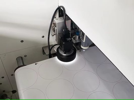 Digital Roll To Sheet Laser Die Cutter with Max 27m/min Cutting Speed and Max 330mm Label Width
