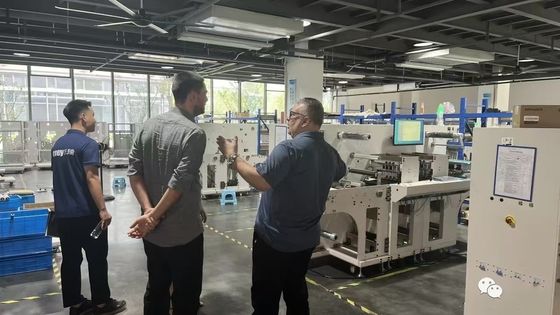 Digital Roll To Sheet Laser Die Cutter with Max 27m/min Cutting Speed and Max 330mm Label Width