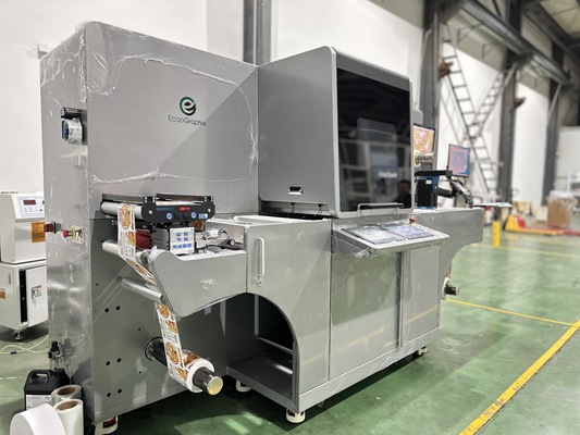 Label Digital Embellishment Machine with Max. 60 m/min Speed 360*360 dpi Resolution and 10-150 micro Varnish Layer Thickness