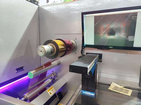 Digital Label UV Varnish Printing and Foil Stamping Machine