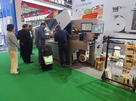 Digital Rotary UV Varnish Printing and Cold Foiling machine