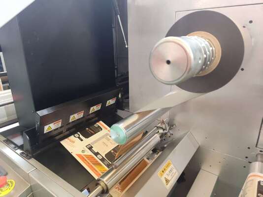 Digital Rotary UV Varnish Printing and Cold Foiling machine