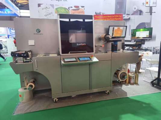 Digital Label Post Press Embellishment Machine EcooSpark