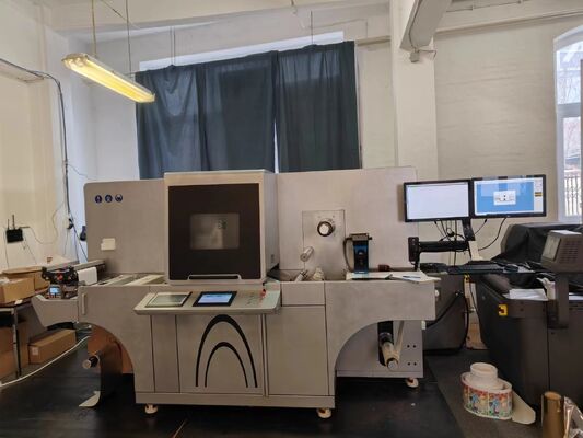 Digital Label Embellishment Machine with No Plate Required 1440*360 dpi Resolution and 3 Years Warranty