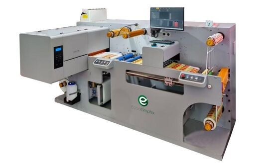 Ecoo IQ-330 Digital Custom Label Printing and Cutting Machine
