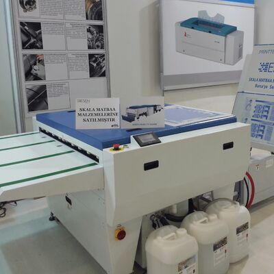CTP Plate Developing Machine For Offset Printing Kodak Agfa Cron Amsky Max Width 1500 mm