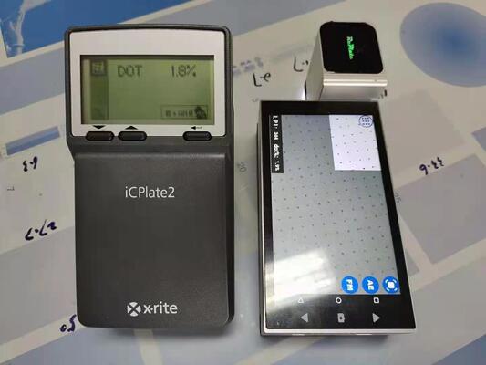 720p HD LCD Touchable Screen CTP Plate Densitometer with Android OS and Precise DOT Measurement