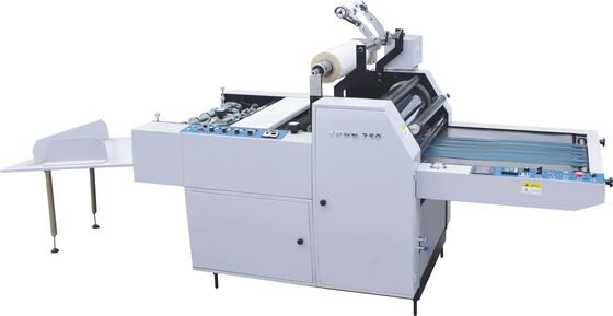 Semi Automatic A2 Book Cover Carton Thermal Film Laminator 