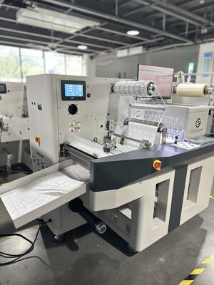 216mm Digital Label UV Press with 1200*600 dpi Resolution and 10m/min - 75m/min Printing Speed