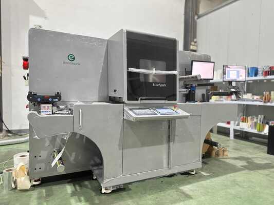 Digital Label Varnish Printing and Cold Foil Stamping Enhancement Machine EcooSpark