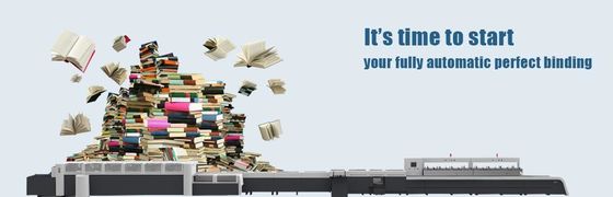 15 Clamps 5000 Cycles/H Book Binding Machine For Exquisite Paperbacks