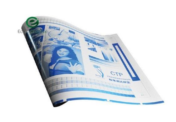 Highly Chemical Resistant ECOO ED Double Layered Thermal CTP Plate For Long Run Length
