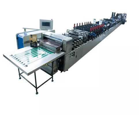 70pcs/Min Square Bottom Window Box Patching Machine