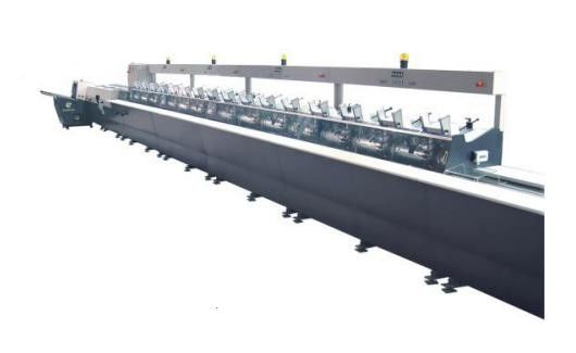 8000 Cycles/H Gripper Book Binding Machine With 24 Stations
