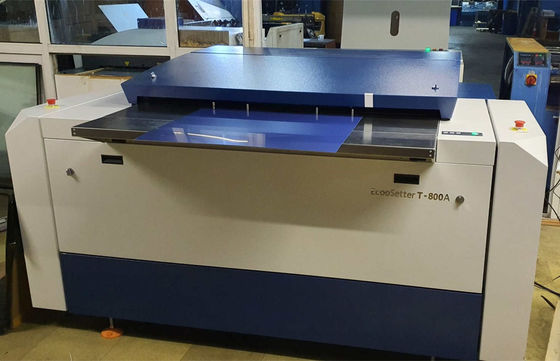 830nm 64 channel Offset Thermal CTP Plate Machine 28plates per hour