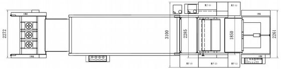 6200PCS/H UV Spot Coating Machine Glazing 1090×1440mm