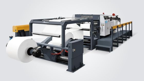 0.8Mpa 350M/Min Cross Paper Cutting Machine 1500mm Stacking