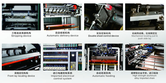 17.8kw 1080mm Format Stripping Die Cutting Machine