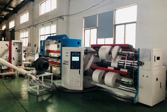 Sticky Label Thermal Paper Slitter Rewinder 300m/min