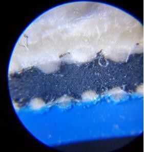 Full Mold Compressible Printing Rubber Blanket 3 Ply Blue Color