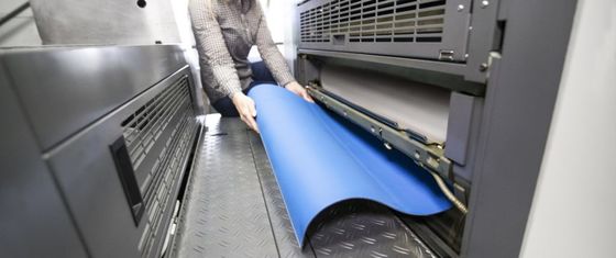 UV Resistant Printing Blanket With Micro-ground And Polished Surface For Printing