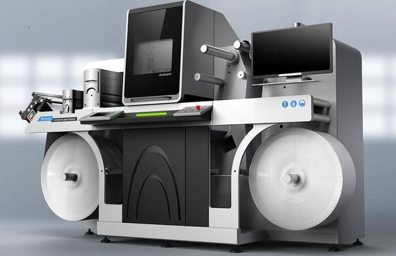 Digital Enhancement Inkjet Digital Printer With UV Varnish And Foil Stamping