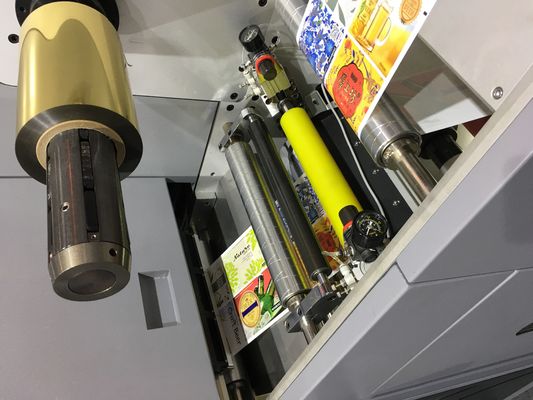 Digital Enhancement Inkjet Digital Printer With UV Varnish And Foil Stamping