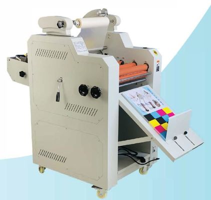 Small Format Press Laminating Machine 5M/Min Infrared Heating