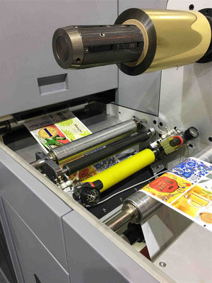 Digital Label Braille Varnish Printing Cold Foiling Embossing Machine EcooSpark