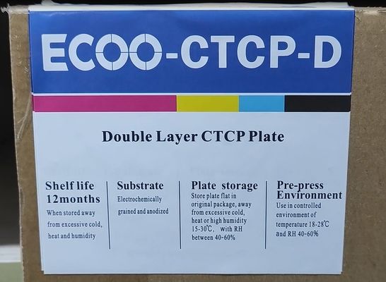 Digital CTCP Positive Aluminum Plate Double Layer