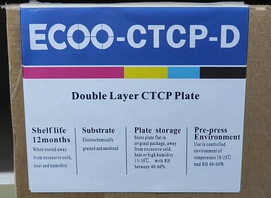 Printing Aluminum Double UV Positive CTP Plate High Sensitivity