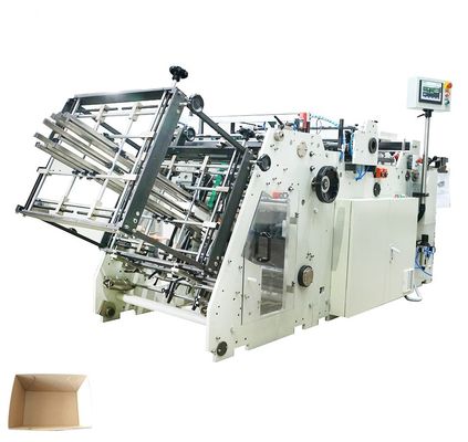 Automatic Paper Box Molding Machine 200PCS/Min Food Paper Cartoner Machine