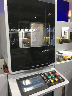 EcooGraphix DigiSpark Digital Label Printing Machine for Unique Visual Effects