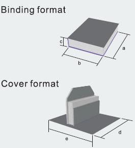 Digital Printing Book Binding Machine 2000C/H Touch Screen Control