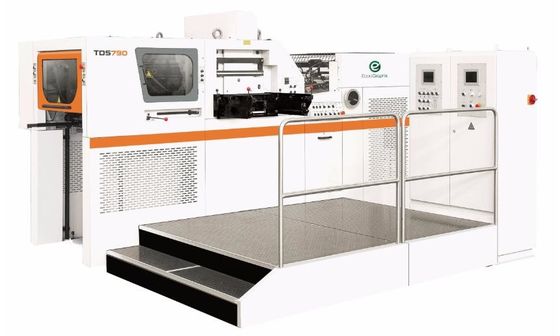 760×520mm Foil Stamping Die Cutting Machine For Cardboard Embossing