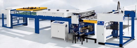 Overall Paper Oil Coating UV Varnishing Machine Two Units 1200mm