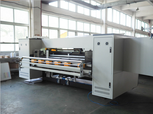 CMYK Corrugated Digital Inkjet Printer 2500mm Feeding Width