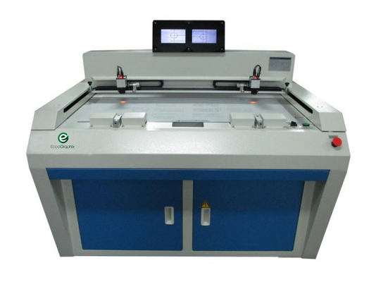 Dual CCD Camera Pneumatic Punching Machine For Offset Press