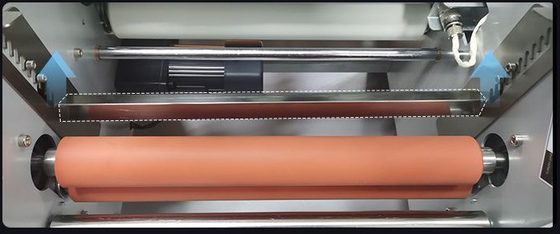 Office Infrared Heating Flute Laminator Machine 5m/min