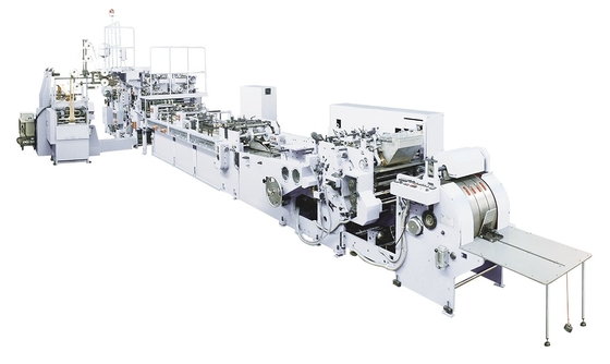 Automatic High Speed Paper Square Bottom Bag Making Machine